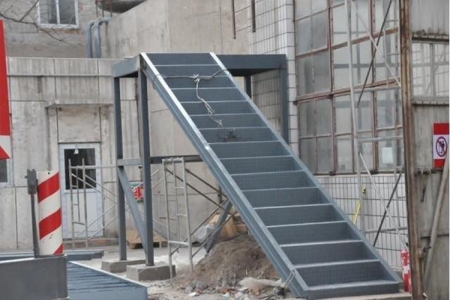 吕梁钢结构楼梯工程案例